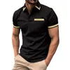 Men's Casual Shirts Fashion Spring And Summer Short Sleeved Buttons Lapel Pizza Planet Shirt T Dress Mens Underwear Briefs Pack