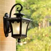 Wandleuchte Retro Wasserdicht Schwarz E27 Wandlampen Outdoor Garten Veranda Lampen Korridor Villa Bra Wohnbalkon Beleuchtung