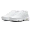 Nike Air Max Plus TN masculino feminino tênis de corrida triplo preto branco hiper azul voltagem roxo aqua prata masculino tênis