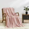 Filtar flanell fleece kast mjuk vuxen säng täcker fast färg tuff filt vinter varm stygn fluffig sängöverdrag för soffa sovrum