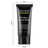 Charbon de bambou Nouveau Sucti Visage Nettoyage en profondeur Masque de boue noire Dissolvant de points noirs Masque pelable Facile à retirer les points noirs k9O8 #