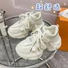 Casual Shoes Autumn Lace Up Wedges Women Silver Chunky Sneakers 5cm Platform Boots Tenis Walking Trainers Dad Woman