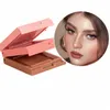 3 I 1 Matte Mighlighter Blush Palette Blusher Eyeshadow Powder Face Ctour Makeup Palette Multi-färg Delikat glänsande kosmetisk D699#