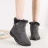 Сапоги Women Boots Boots Snow Plus Ladies обувь водонепроницаемые ботинки для женщин на молнии Женщина Flat Soft Winter Woman Boots Botas Mujer