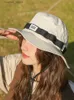 Wide Brim Hats Bucket Hats Japanese Tooling Bucket Hat Women Quick-drying Thin Breathable Fishermans Cap Mori Tooling Basin Hat Male Sun Hat Female Panama L240322