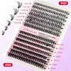 new 280 Clusters False Eyel Kit Mix Size 9-16mm Eyel Extensi Bundles D Cur Volume Segmented Eyeles Makeup Tool g3vK#