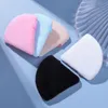 30 Pcs Triangle Velours Poudre Puff Pizza Farines Mini Visage Maquillage éponge Cosmétiques Lavable Léger Maquillage Puff Outils 240319