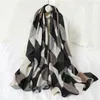 Halsdukar varm mysig rutig pashmina sjal lägg till värme och stil för kläder mångsidig enkel match