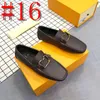 34model NEW Men's Designer Loafers Spring Autumn Comfortable Flat Casual Shoes Men Breathable Moccasins Slip-On Soft Leather Driving Shoes