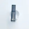 10ml grande capacité Lip Glzae bouteille forme carrée noir outil de maquillage clair emballage tubes de brillant à lèvres rechargeables Ctainers vides e6uF #