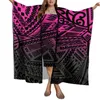 Partykleider Blau Benutzerdefinierte polynesische Hawaii-Stil Damen Strand Sonnenschutz Schal Sarong Schal Dame Leichtes Kleid Set 1 Mindestbestellmenge