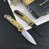 2024 KS 2038 Iridium Folding Knife D2 Spear Point Blade PEI Handles EDC Tactical Outdoor Self Defense Hunting Camping Knives 9000 7550 1660 7100