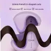 Lissers portables curling fer négatif négatif sperme électrique currlers secs sèches 32 mm rouleaux d'oeuf d'oeuf mignon