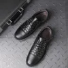 HBP Non-Brand 38-48 Factory Wholesale Low Price Black Leather Shoes Walking Style Mens Casual Dress Shoes