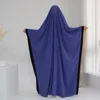 Ethnische Kleidung Ramadan Eid Einteiler Jilbab Muslimische Frauen Gebetskleidung Hijab Kleid Mit Kapuze Abaya Dubai Vollständige Abdeckung Khimar Niqab Islam