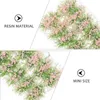 Dekorativa blommor Artificiellt gräs Miniatyr prydnad Diy Flower Cluster Plant Decor Simulation Clusters Sandbord Utsmyckning tillsammans