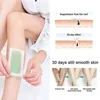 40pcs Hair Removal Wax Strips Lip Facial Home Waxing Kit Hair Removal Tool Double Sided Cold Wax Paper For Bikini Leg Body Face O2Nn#