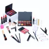 27pcs / sac maquillage complet Set ombre à paupières Ccealer Highlight Mascara sourcils Eyeliner baume à lèvres liquide rouge à lèvres Kit cosmétique Puff O3nO #