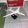 アントノフ・ウクライナAN-225 AN225 MRIYA DIECAST ALLOY METAL AIRPLANE MODEL 1/400スケール静的ディスプレイアダルトコレクションプレーンおもちゃ240314