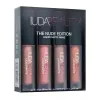 4 unids/set brillo de labios Mini maquillaje de labios mate Waterdichte N-stick N-Fading barras de labios maquillaje Cosmetis cuidado de los labios herramientas de belleza P75p #