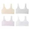 Camisoles Tanks Development Period Vest Adolescent Junior High School Students Tube Tops Teen Girls Bh Solid Bows Bowable Brassiere