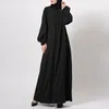 Etnische kleding Ramadan Moslim Effen Kleur Groot Gebedskledingstuk Jilbab Vrouwen Abaya Midden-Oosten Arabische Islam Femme Boerka Bescheiden Lange Khimar