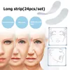 12/24/27pcs Thin Face Stickers EVA Anti-Wrinkle Anti-aging Patches Forehead Lift Tapes Beauty Skin Lift Up Unisex k2pf#