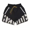 Gym Shorts Rude Shorts Man Men Short Designer Hip-hop Patterned Five Point Shorts Running Sport Quick Dry Shorts Rhude Shorts Luxury Shorts Basketball Shorts Y2