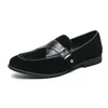 Chaussures décontractées hommes mocassins en daim mode hommes conduite mocassin doux confortable baskets plat Homme