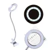 8 x Magnifier USB Tattoo Lamp With Clamp for Eyel Extensi Nail Art Cold Light Aluminium Alloy Ligths Reading / Makeup Tool 11t2#