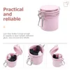 Eyel Lime Storage Tank Ctainer individuell ympning False Les Adhesive Stand Storage Jar Eyel Extensi Makeup Tools W6YG#