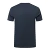 Ice Silk Short Sleeved Men's Sports Summer T-shirt Casual Quick Torkning av andas tunna löst överdimensionerade löpande topp