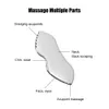 1pc Gua Scra Massagem Raspador Rosto Massageador Gua Sha Board Stainl Steel Body Muscle Relaxante Scra Board Massage Tool V5Dh #