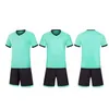 Voetbaluniform op maat gemaakte trainingskleding Voetbalkleding voor volwassenen en kinderen met korte mouwen bedrukt op maat 240318