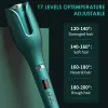 Irons Automatic Hair Curler Electric Curling Iron Ceramic LCD Display 15s Fast Heating Rotating Hair Curlers Wavy Curly Style Tools