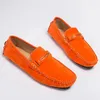 Casual schoenen Ngouxm Loafers voor heren Mocassins Handgemaakt ademend zacht suède Hoge kwaliteit flats Rijden