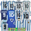 1978 1986 1998 Argentina Retro Soccer Jersey Maradona 1994 1996 2000 2001 2006 2010 Kempes Batistuta Riquelme Higuain Kun Aguero Caniggia Aimar Football قمصان