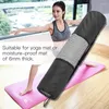 Sacos de armazenamento Construção do corpo do transportador de exercícios Fácil de transportar um saco de tapete de ioga ajustável versátil conveniente com cinta