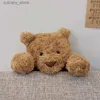 Animaux en peluche 35 cm doux mouton peluches poupée Kawaii ours jouets en peluche Liflike chèvre belle ours en peluche accompagner cadeau pour les enfants Whosas L240320