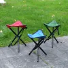 Chaises de pêche en plein air trépied siège Portable Camping randonnée chaises pliantes solide Durable 600D Oxford tissu BBQ pratique chaise de pelouse