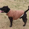 Abbigliamento per cani Giacca calda foderata in pile a 2 strati per cucciolo Cappotto invernale morbido antivento per la stagione fredda