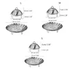 Panier réglable de support de cuisson à la vapeur de cuiseurs à vapeur d'acier inoxydable de doubles chaudières pour