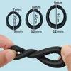 Reusable Liquid Silicone Cock Penis Ring Male Delay Ejaculation Sex Toys for Men Scrotum Testis Restraint Lasting Erection Adult Games