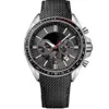Montre-bracelet pour hommes 1513087 Driver Sport, bracelet en cuir noir, chronographe, montre 230Y