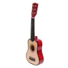 Guitare 21 pouces débutant apprentissage guitare guitare pour enfants guitare acoustique Mini guitare instrument de musique artisanat pour les enfants débutants