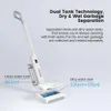 MOP, nettoyage des vadrouilles électriques sans fil améliorée, auto-nettoyage jusqu'à 60 minutes, technologie de réservoir à double réserve, nettoyeur de sol rechargeable autopropulsé pour multi-surface