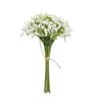 Flores decorativas artificial buquê de respiração do bebê festa flor elegante do bebê para decoração de casamento em casa