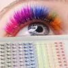 Eyelashes Prearmed Fans Eyelashes Colored Lashes With Color Streaks Pre Made Volume Fans Color Lashes Extension For Professionals Complete