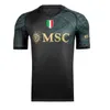 23 24 24 Maglia Napoli Soccer Jerseys 2023 2024 Neapol Kid Kit Kit Football Shirt Kvaratskhelia Simeone Osimhen Pre Match Halloween Everywhere Limited Edition The Grey