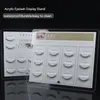 Akryl False Full Strip Eyel Display Board Beauty Sal L Display Rack Fake Eyel Extensi Display Plate Makeup Tools G88M#